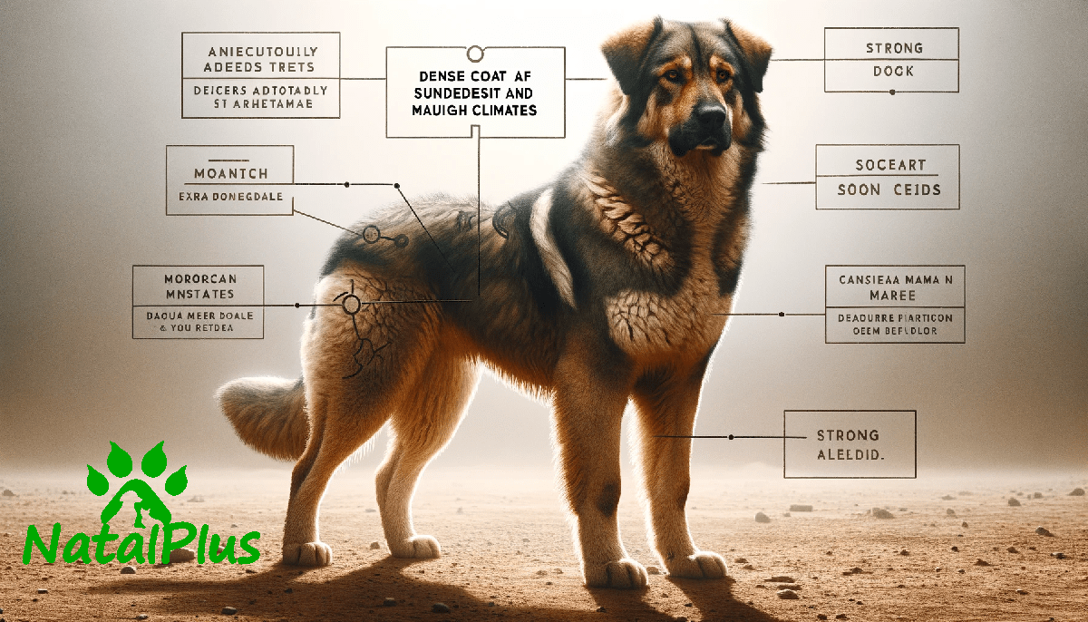 Aïdi o Perro de las Montañas del Atlas: raza, características y comportamiento